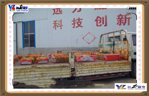 永磁除鐵器，江蘇RCYB-5永磁除鐵器杠桿脫磁知識參數(shù)_內(nèi)部磁塊安裝方法_江蘇RCYB-5永磁除鐵器杠桿脫磁型號價格 