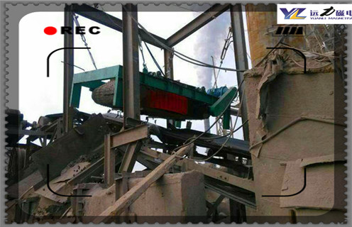 帶式除鐵器，河北帶式輸送機(jī)布置除鐵器_帶式強(qiáng)磁河北帶式輸送機(jī)布置除鐵器工作原理構(gòu)造選型_廠家 