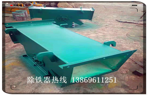 管道自卸式永磁除鐵器，山西管道式自動(dòng)永磁鐵除鐵器_遠(yuǎn)力山西管道式自動(dòng)永磁鐵除鐵器12000高斯_可定制工作原理_安裝示意圖