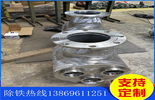 液體管道除鐵器，廣西液體管道除鐵器_廣西液體管道除鐵器廠家應(yīng)用安裝示意圖型12000高斯_可定制工作原理