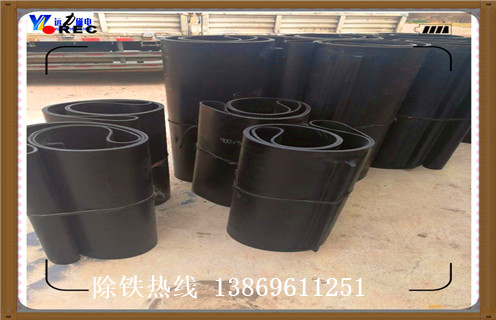 皮帶除鐵器，廣東輸煤皮帶除鐵器結構原理_廣東輸煤皮帶除鐵器結構原理怎么調整皮帶原因及如何調_刮板價格