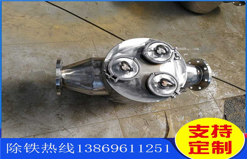 甘肅管道除鐵器，甘肅管道除鐵器工作原理視頻_甘肅管道除鐵器工作原理視頻應(yīng)用安裝示意圖型12000高斯_可定制工作原理