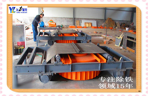 自卸式電磁除鐵器，浙江礦用自卸式電磁除鐵器設備_浙江礦用自卸式電磁除鐵器設備有哪些_型號及工作視頻 