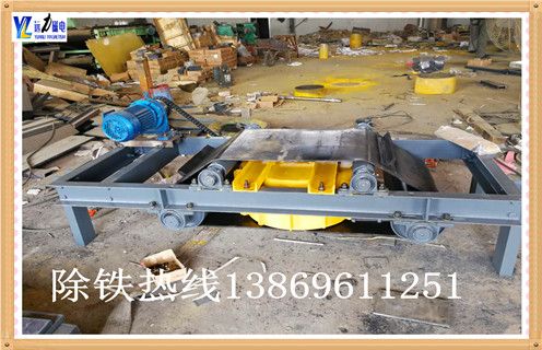 油冷自卸式電磁除鐵器，河南rcdf油冷自卸式電磁除鐵器_河南rcdf油冷自卸式電磁除鐵器有哪些_型號(hào)及工作視頻