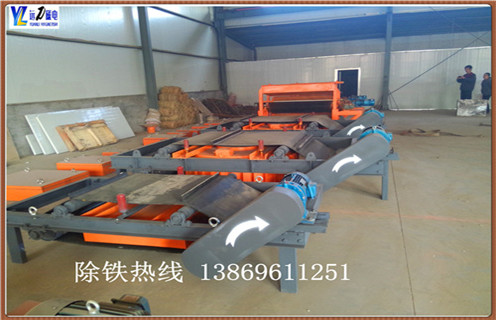 帶式永磁自卸除鐵器，廈門帶式永磁自卸式除鐵器_技術(shù)參數(shù)_廈門帶式永磁自卸式除鐵器安裝方式_如何換帶
