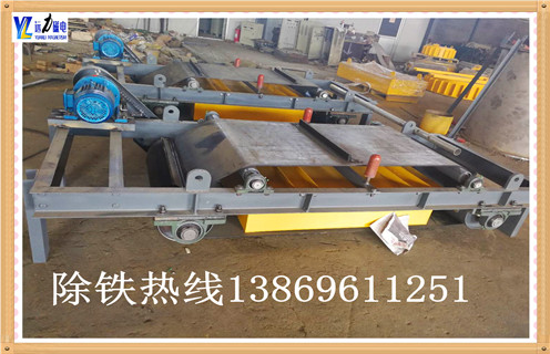 電磁自卸除鐵器，遼寧電磁自卸式除鐵器技術參數(shù)工作視頻_國家標準_遼寧電磁自卸式除鐵器技術參數(shù)訂做配電箱型號